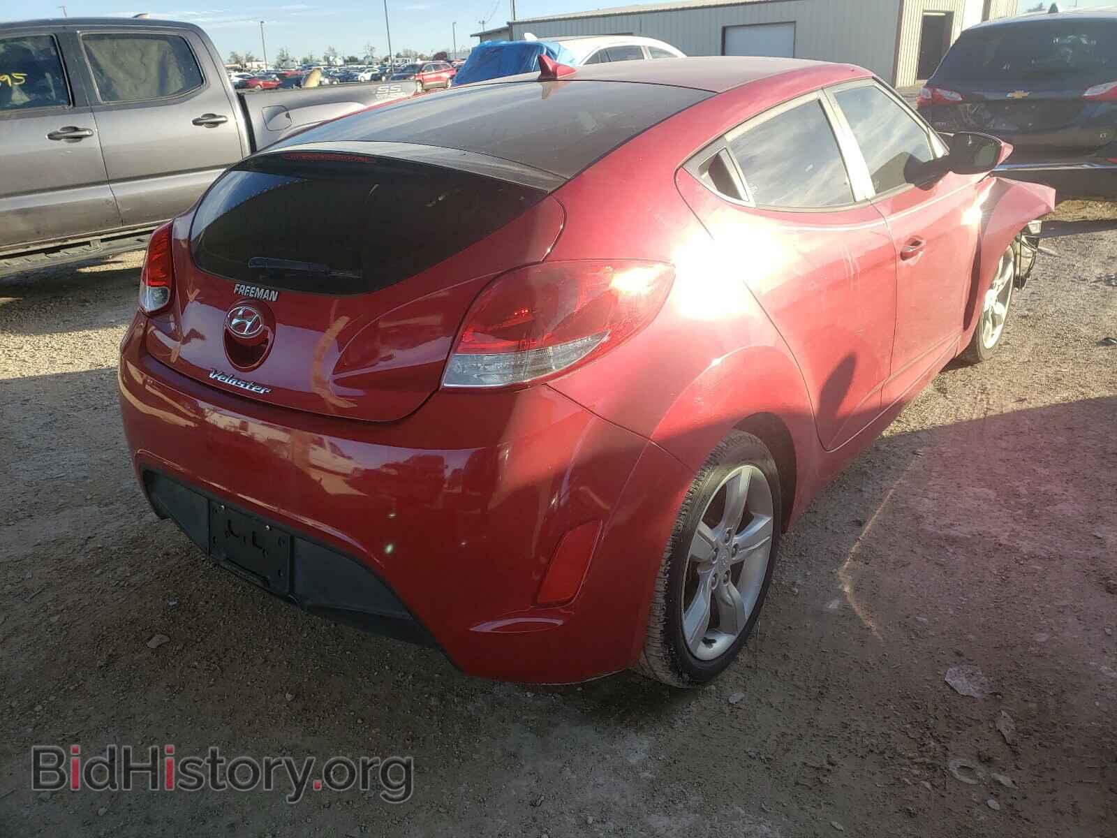 2012 HYUNDAI VELOSTER - VIN: KMHTC6AD0CU040421 - Фото 4