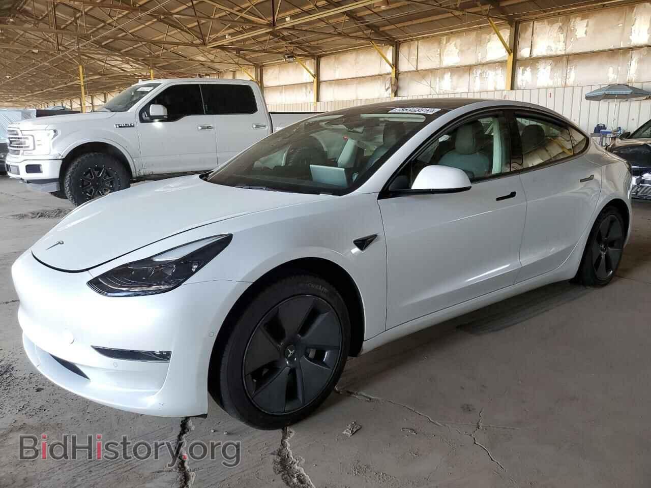 Photo 5YJ3E1EA0MF094040 - TESLA MODEL 3 2021
