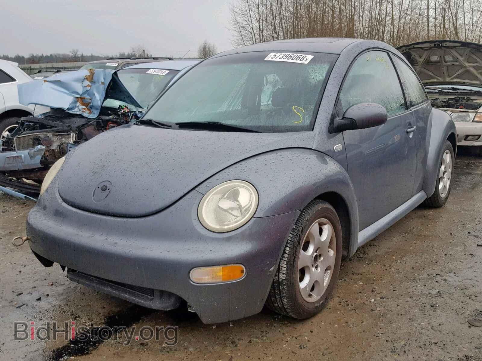 2003 VOLKSWAGEN BEETLE - VIN: 3VWCP21C23M403635 - Фото 2