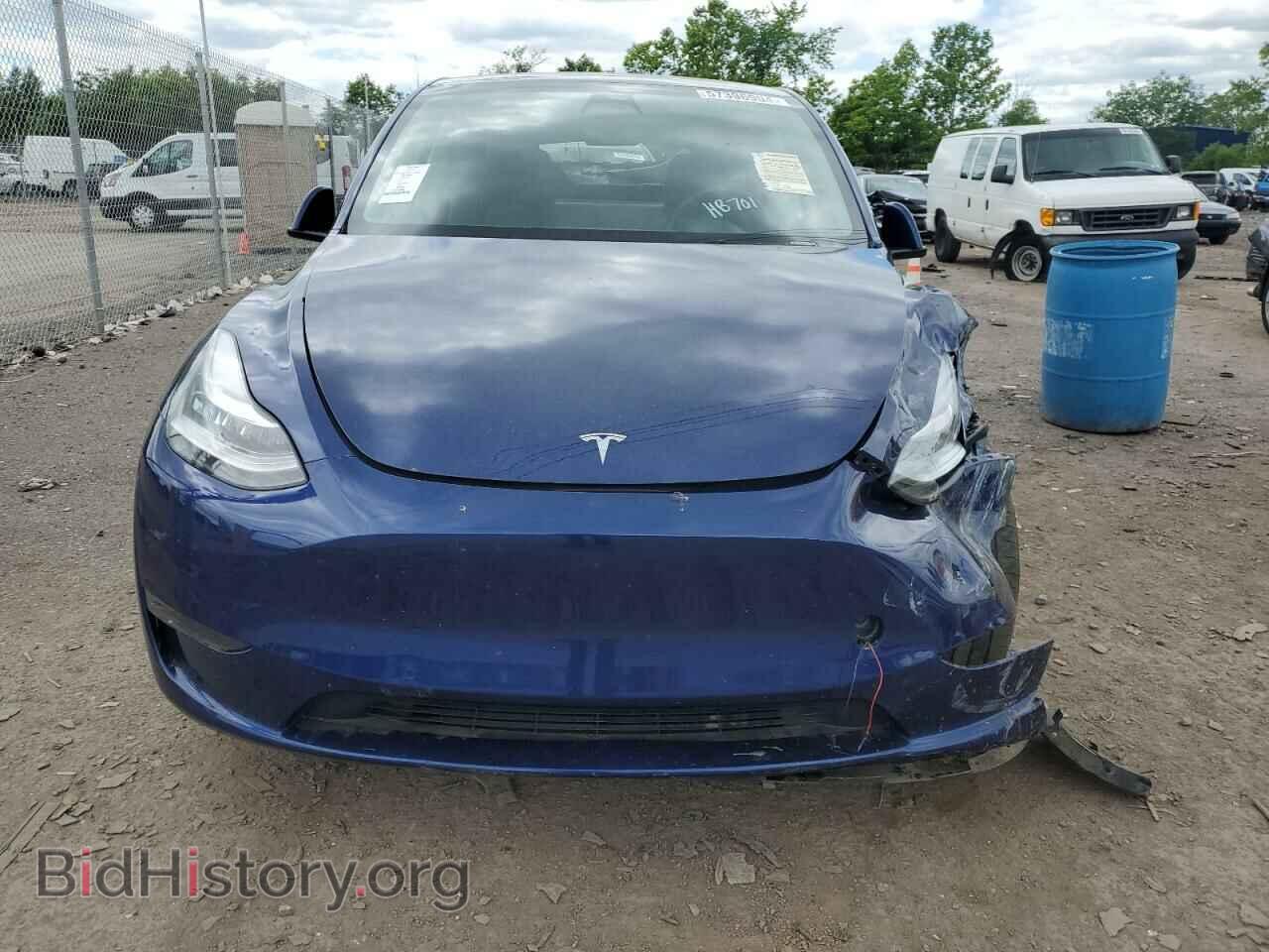 2022 TESLA MODEL Y - VIN: 7SAYGDEE2NA016185 - Фото 5