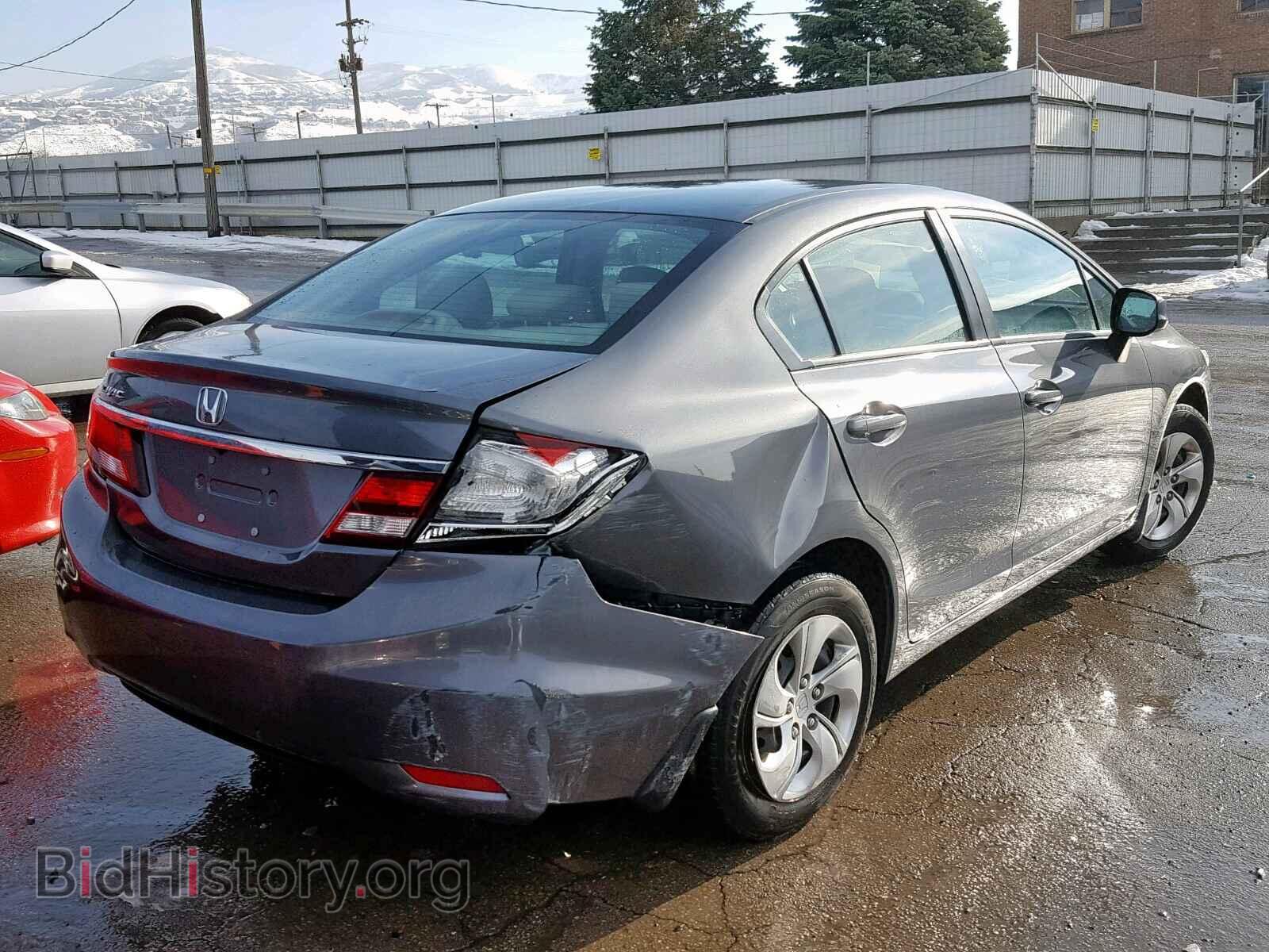 2013 HONDA CIVIC LX - VIN: 19XFB2F50DE018367 - Фото 4