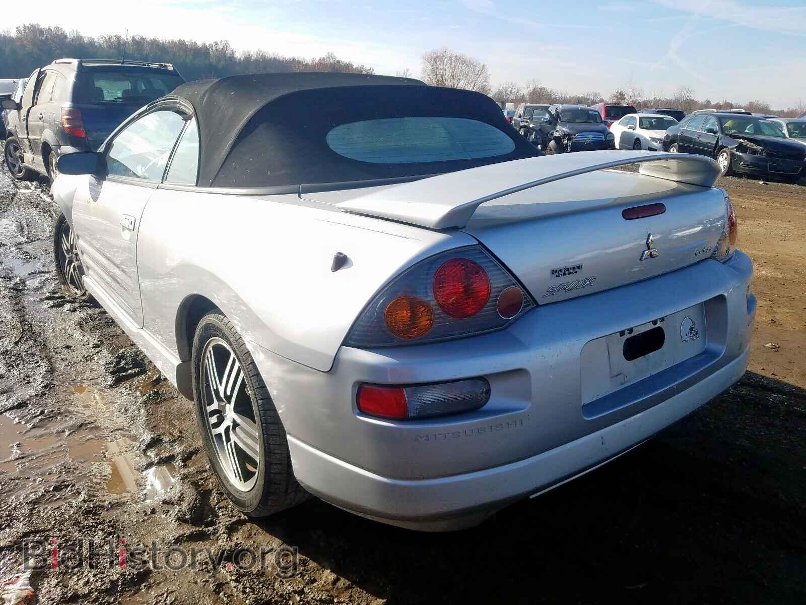 2005 MITSUBISHI ECLIPSE - VIN: 4A3AE75H05E012072 - Фото 3