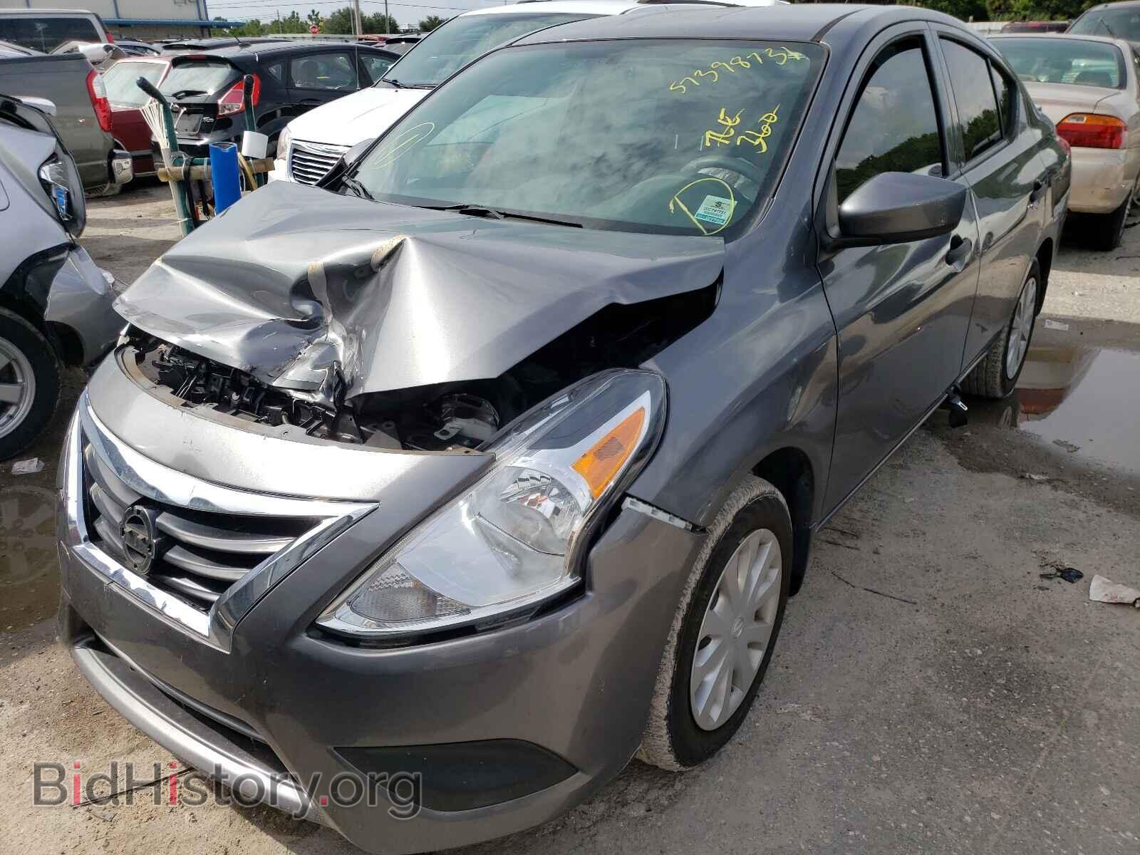 2018 NISSAN VERSA - VIN: 3N1CN7AP7JL869964 - Фото 2