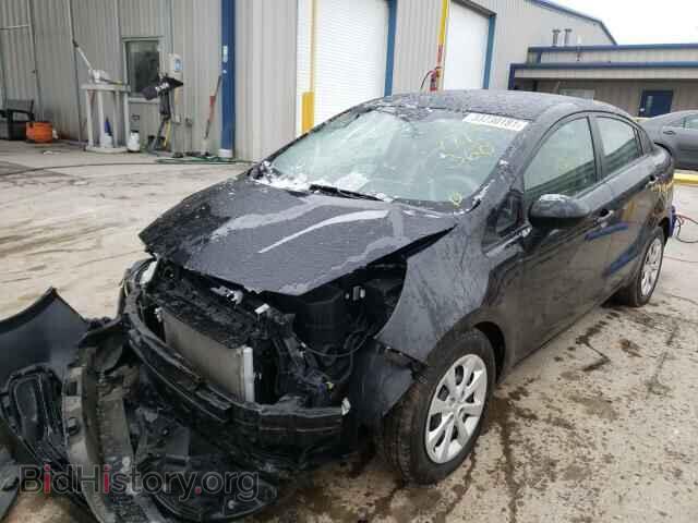 2014 KIA RIO - VIN: KNADM4A3XE6363249 - Фото 2