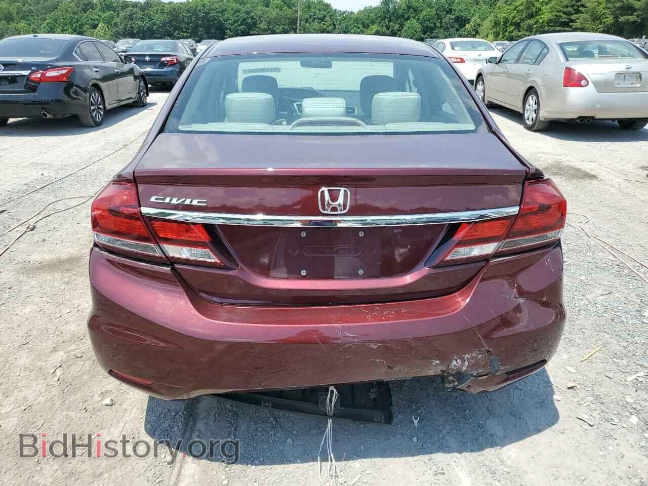 2014 HONDA CIVIC - VIN: 19XFB2F85EE236560 - Фото 6