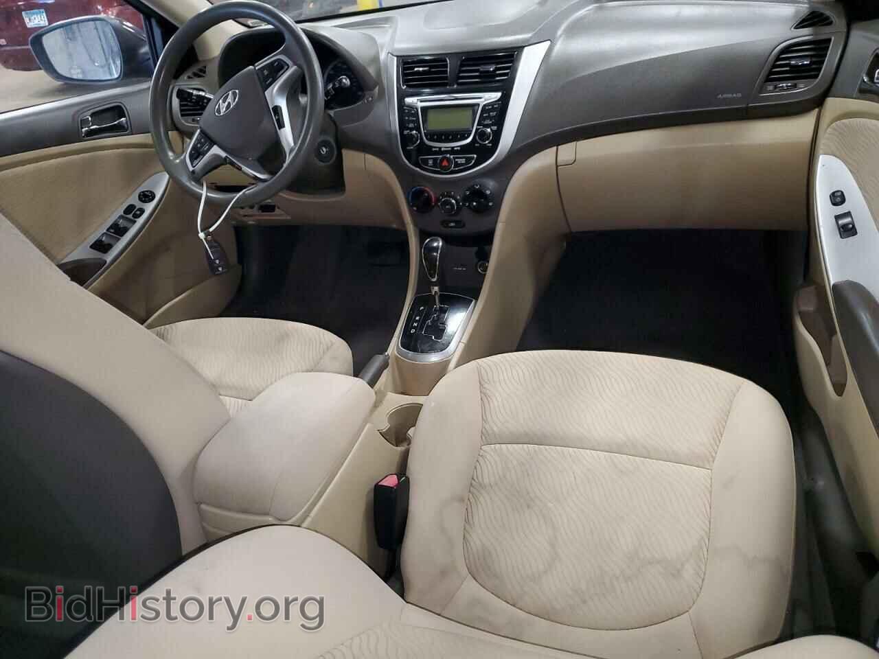 2012 HYUNDAI ACCENT - VIN: KMHCU4AEXCU166229 - Фото 8