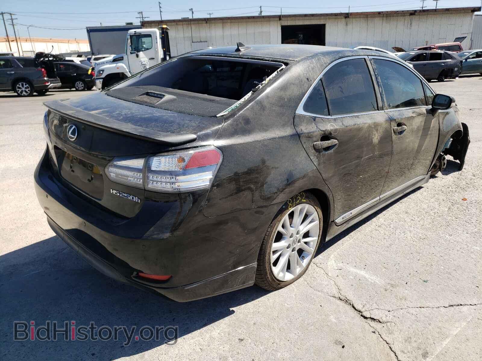 2011 LEXUS HS - VIN: JTHBB1BA1B2046506 - Фото 4