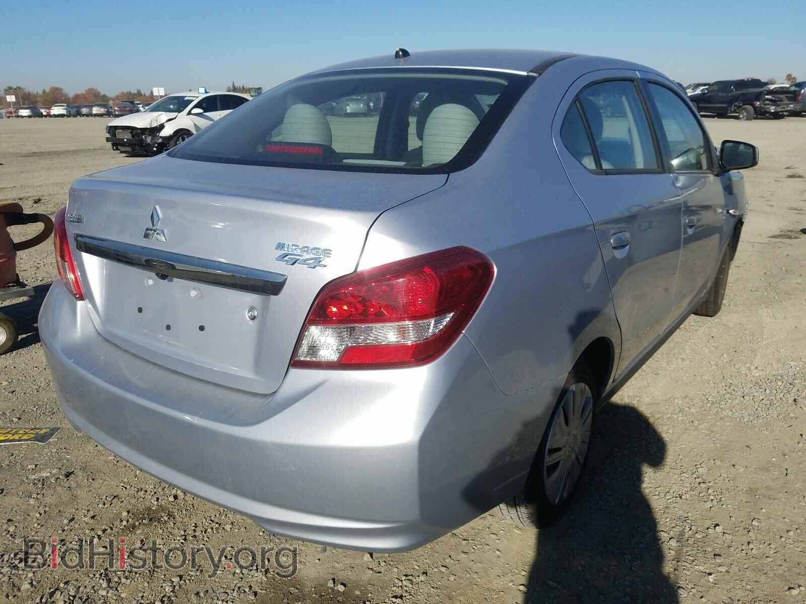 2019 MITSUBISHI MIRAGE - VIN: ML32F3FJ2KHF16606 - Фото 4