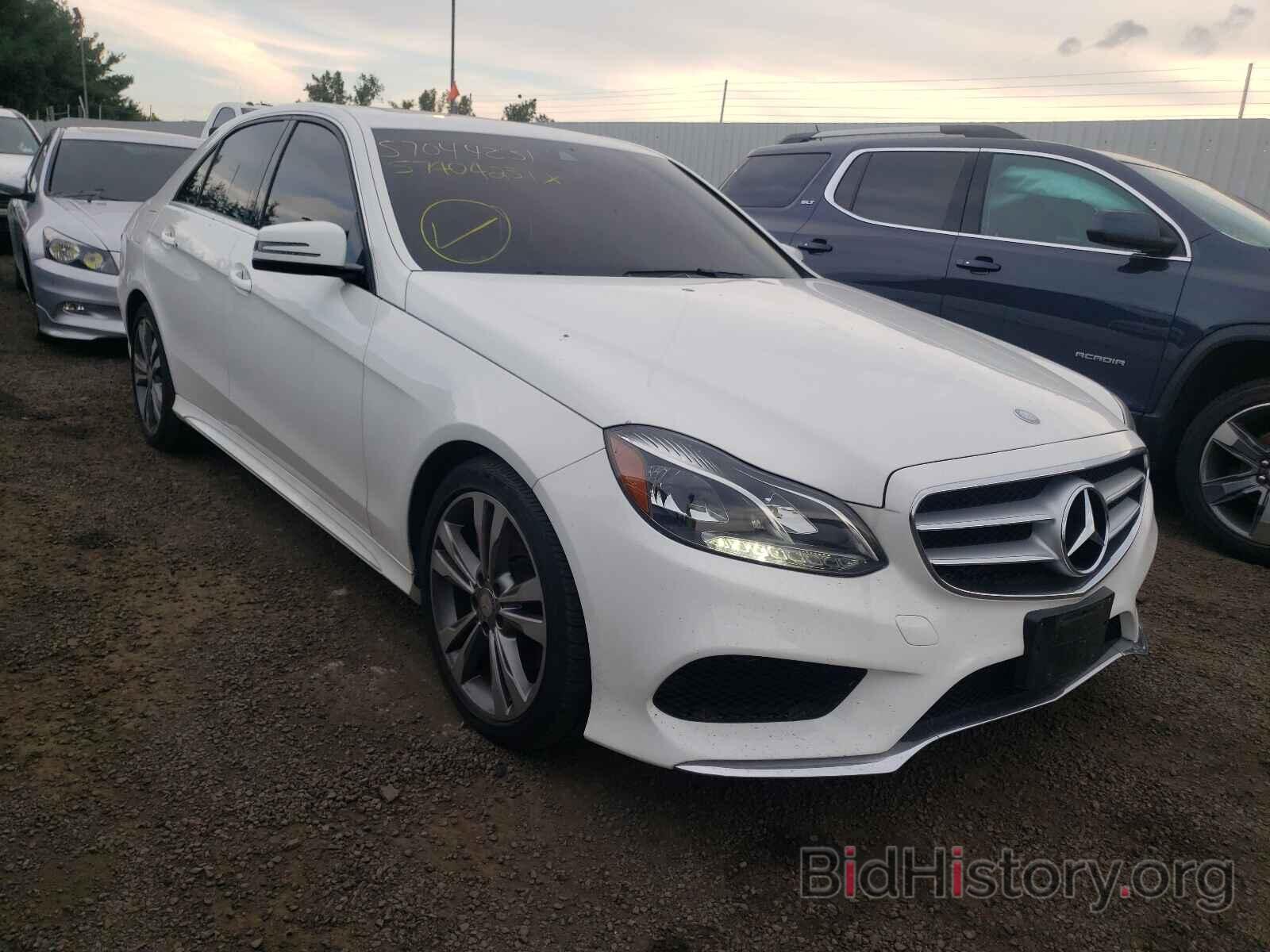 Photo WDDHF8JB1GB243398 - MERCEDES-BENZ E-CLASS 2016