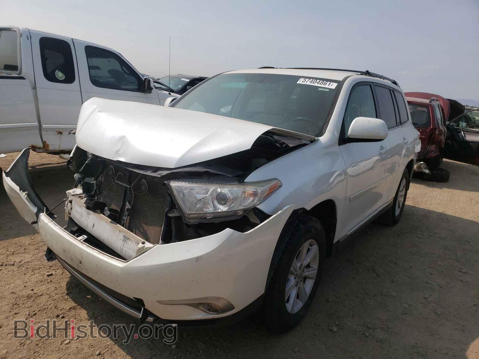 2012 TOYOTA HIGHLANDER - VIN: 5TDBK3EH0CS123740 - Фото 2