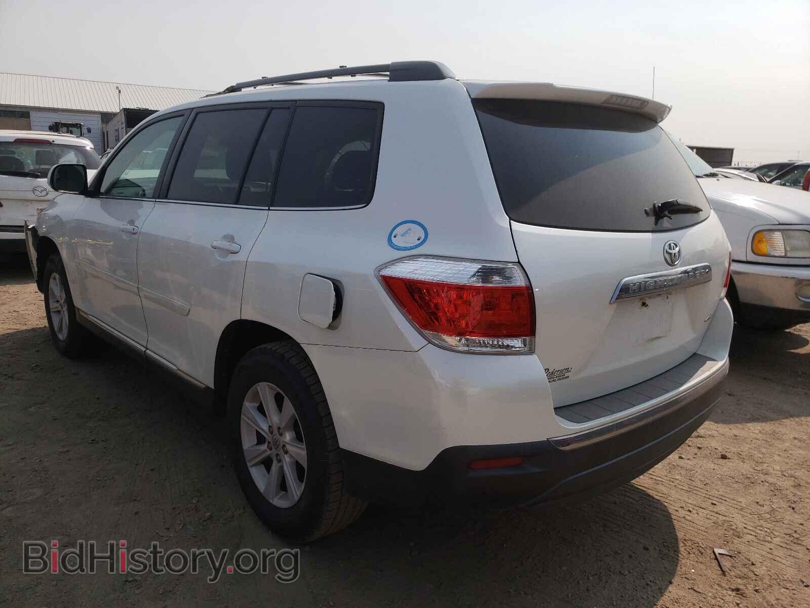 2012 TOYOTA HIGHLANDER - VIN: 5TDBK3EH0CS123740 - Фото 3