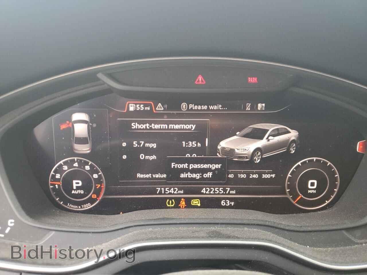 2019 AUDI A4 - VIN: WAUENAF43KA007610 - Фото 9