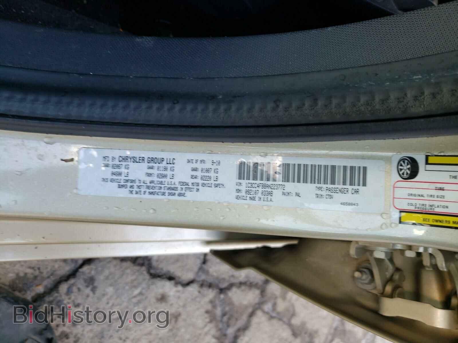 2010 CHRYSLER SEBRING - VIN: 1C3CC4FB8AN223772 - Фото 10