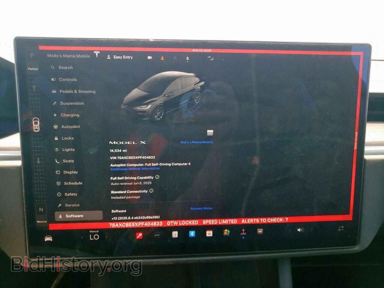 2023 TESLA MODEL X - VIN: 7SAXCBE5XPF404833 - Photo 9