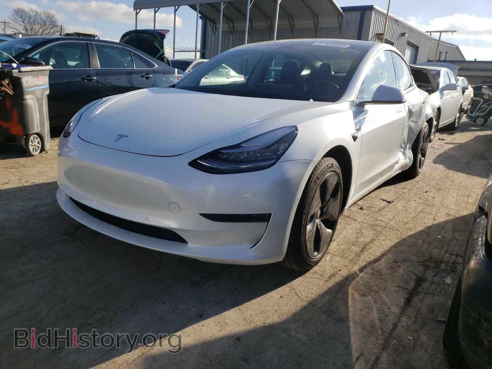 2020 TESLA MODEL 3 - VIN: 5YJ3E1EA7LF803853 - Фото 2