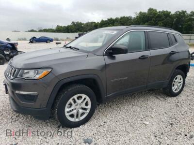 2021 Jeep COMPASS Sport, серый — VIN 3C4NJDAB8MT597904, Copart