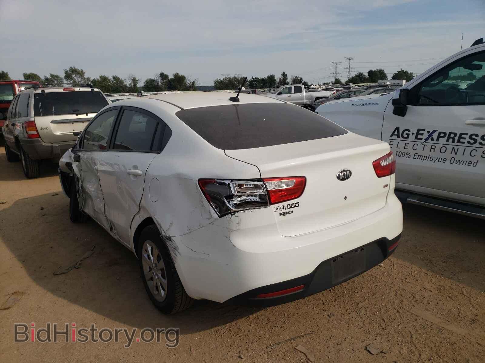 2013 KIA RIO - VIN: KNADM4A32D6219497 - Фото 3