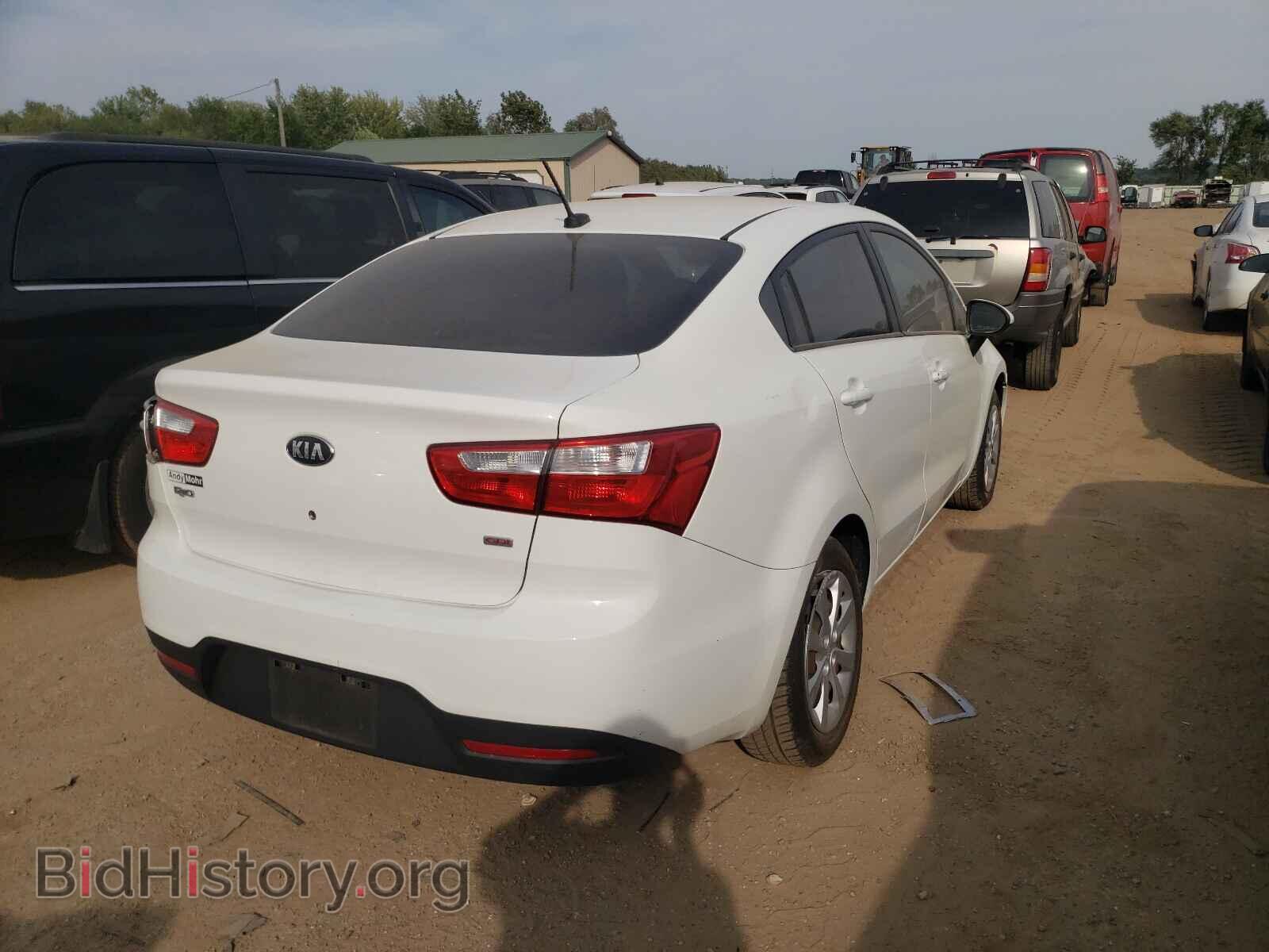 2013 KIA RIO - VIN: KNADM4A32D6219497 - Фото 4