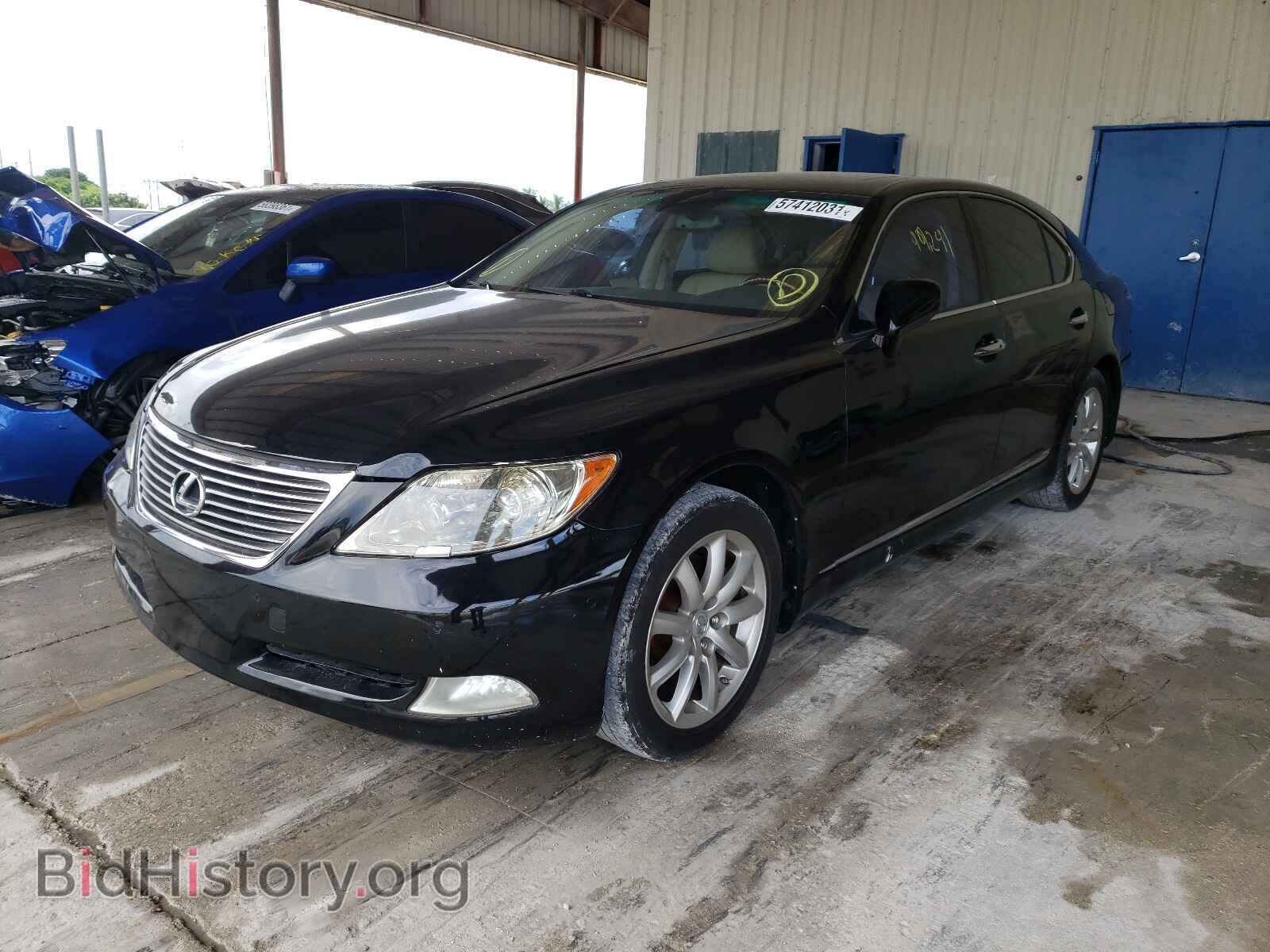 2007 LEXUS LS460 - VIN: JTHBL46F475028026 - Фото 2