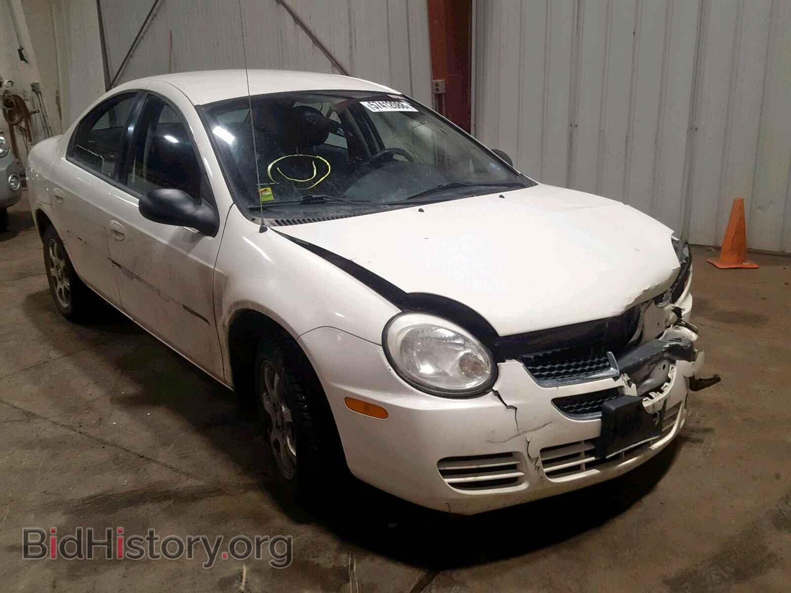 Photo 1B3ES56C95D150656 - DODGE NEON 2005