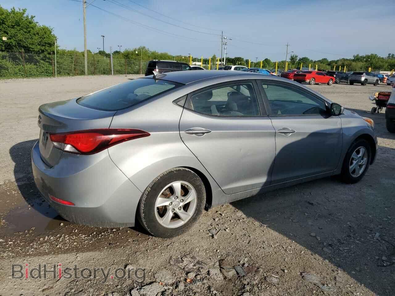2014 HYUNDAI ELANTRA - VIN: KMHDH4AE1EU196392 - Фото 3