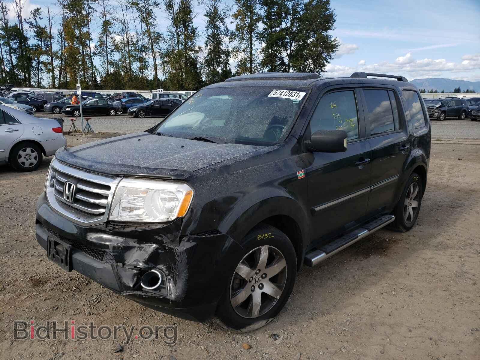 2012 HONDA PILOT - VIN: 5FNYF4H97CB028119 - Фото 2