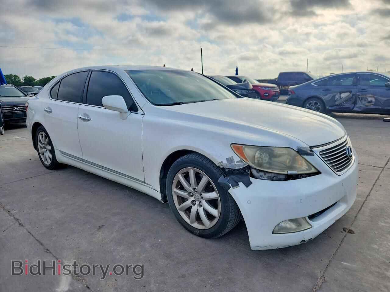2008 LEXUS LS460 - VIN: JTHBL46F485083352 - Фото 4