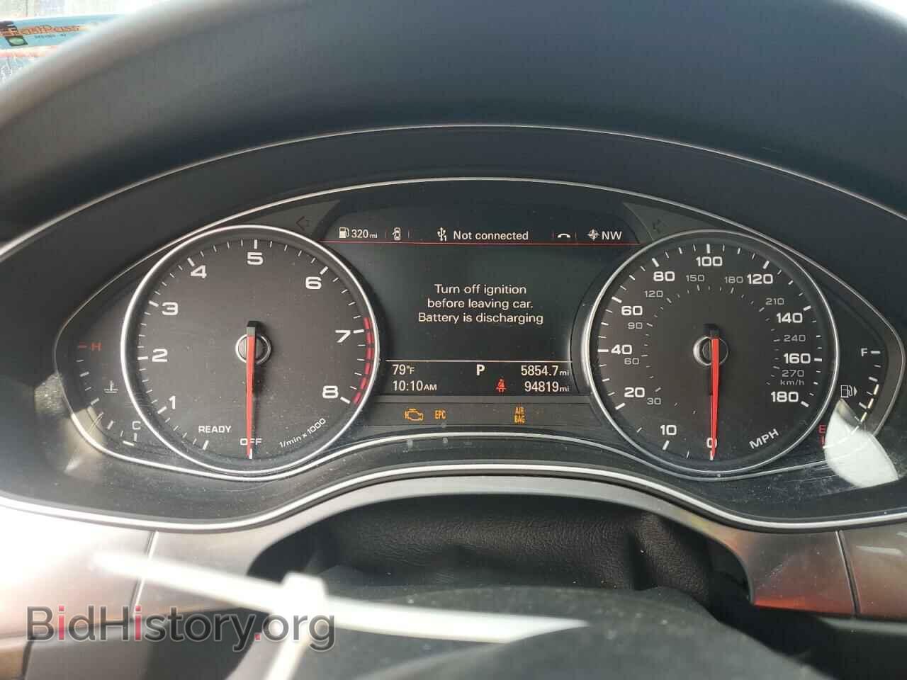 2016 AUDI A6 - VIN: WAUGFAFC7GN090701 - Фото 9