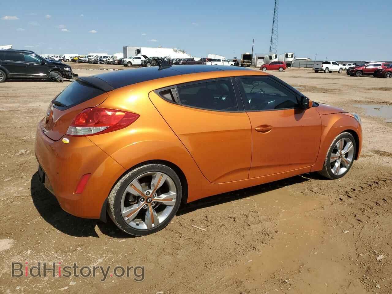 2013 HYUNDAI VELOSTER - VIN: KMHTC6AD4DU113145 - Фото 3