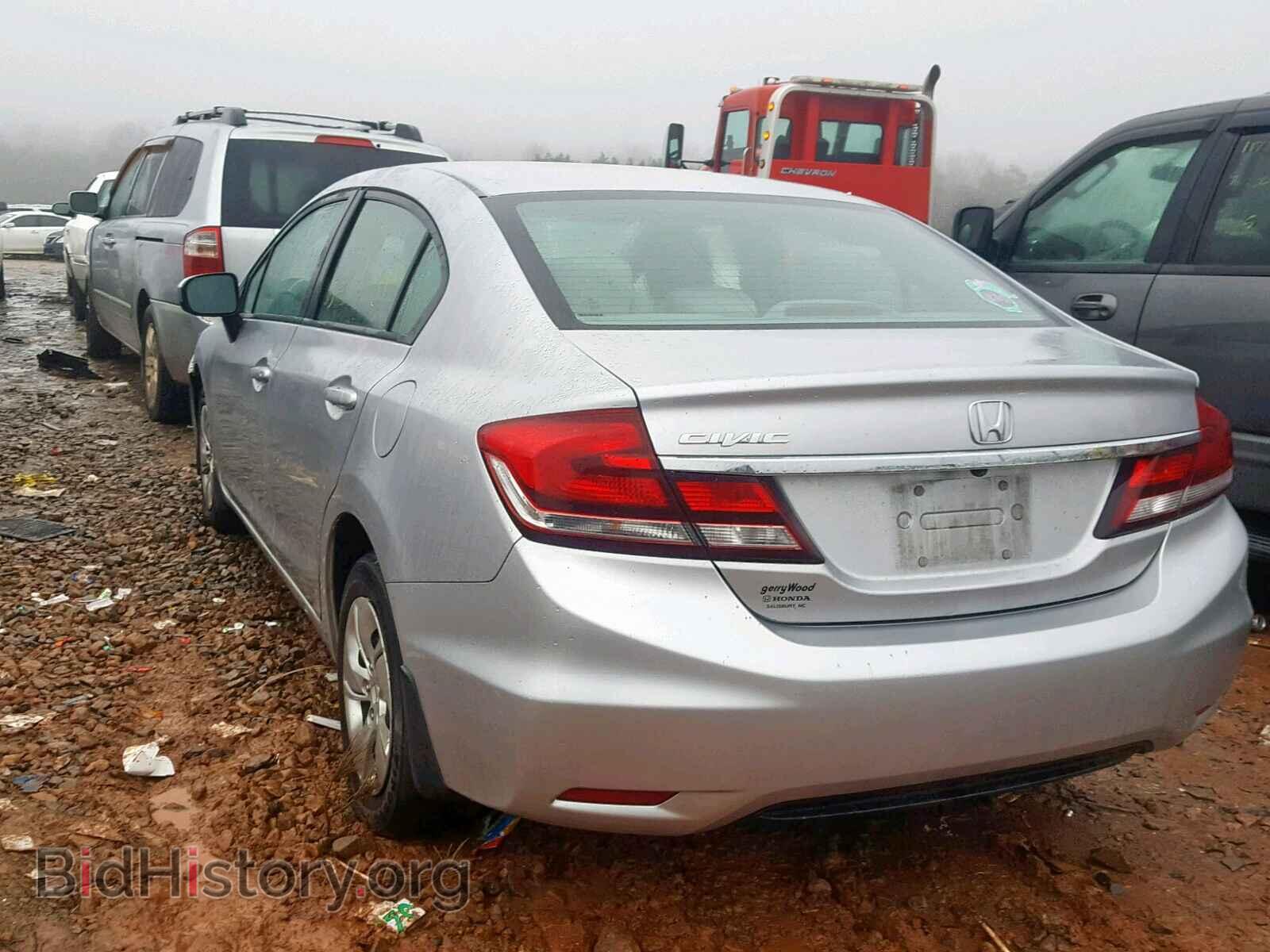 2014 HONDA CIVIC LX - VIN: 19XFB2F5XEE020936 - Фото 3