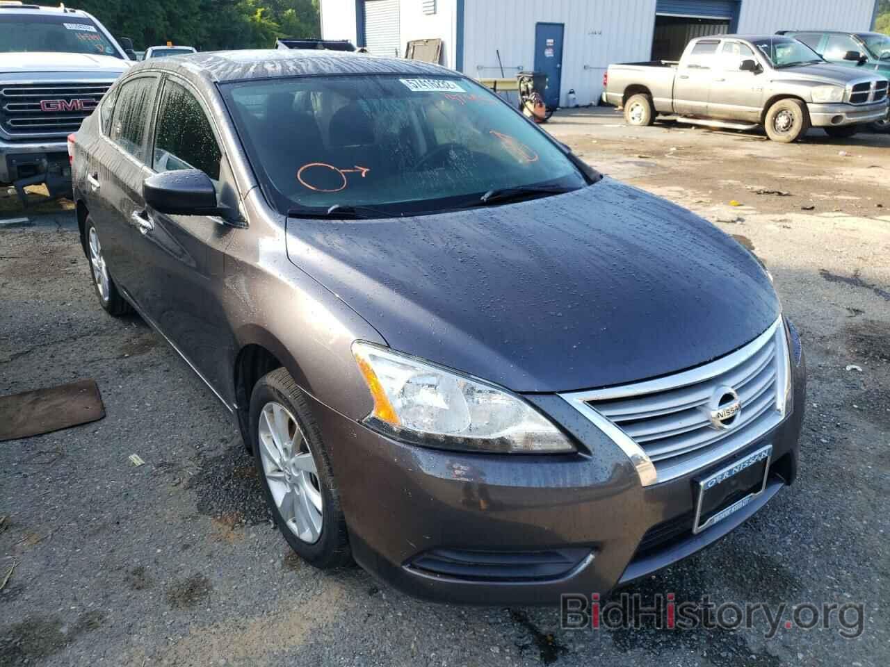 Photo 3N1AB7APXFY373955 - NISSAN SENTRA 2015