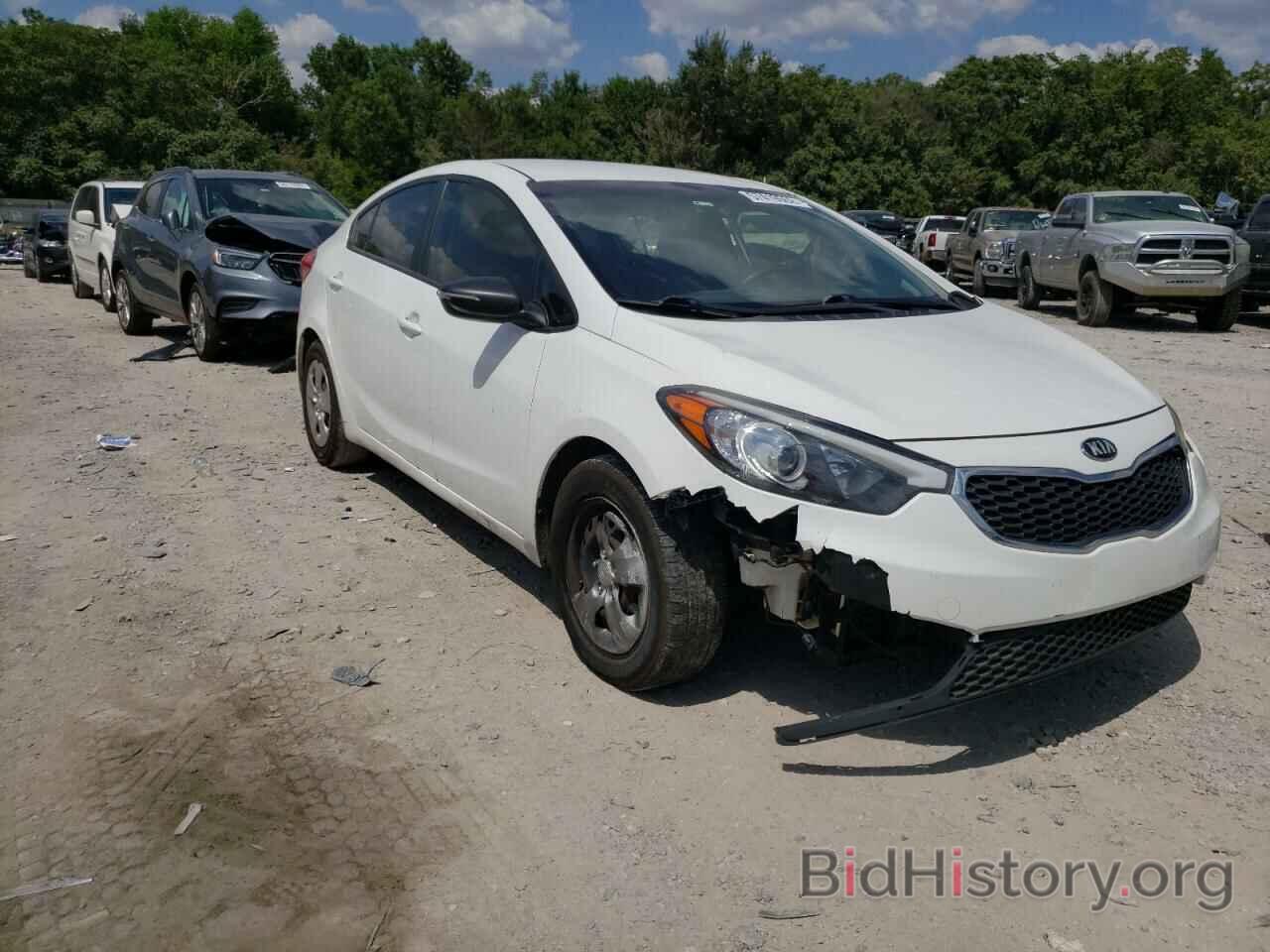 Photo KNAFX4A60G5515039 - KIA FORTE 2016