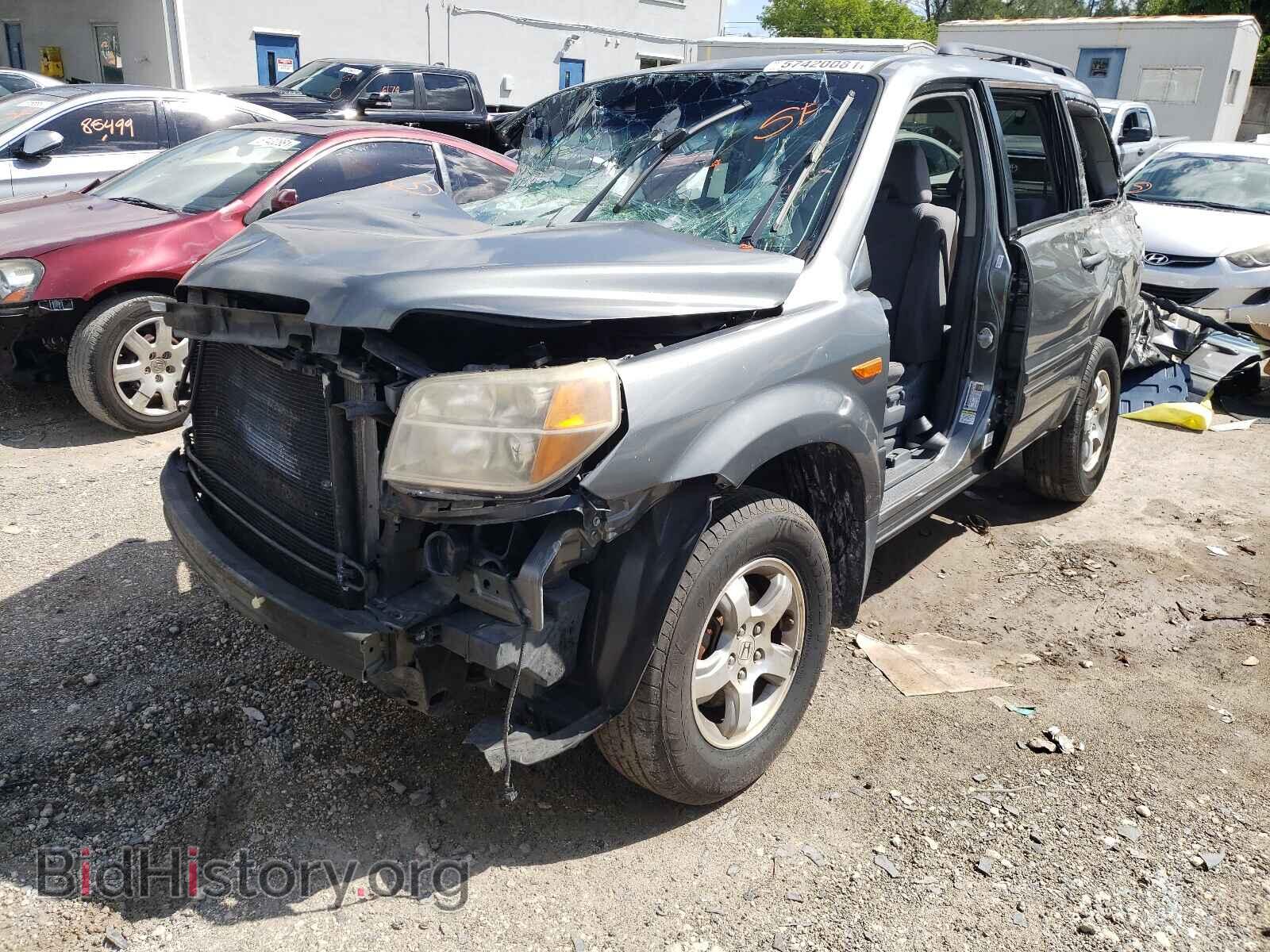 2008 HONDA PILOT - VIN: 5FNYF28478B021624 - Фото 2