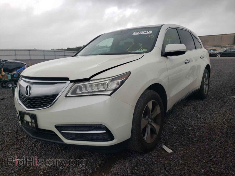 2014 Acura MDX (VIN 5FRYD3H27EB007095) — фото 2 из 10