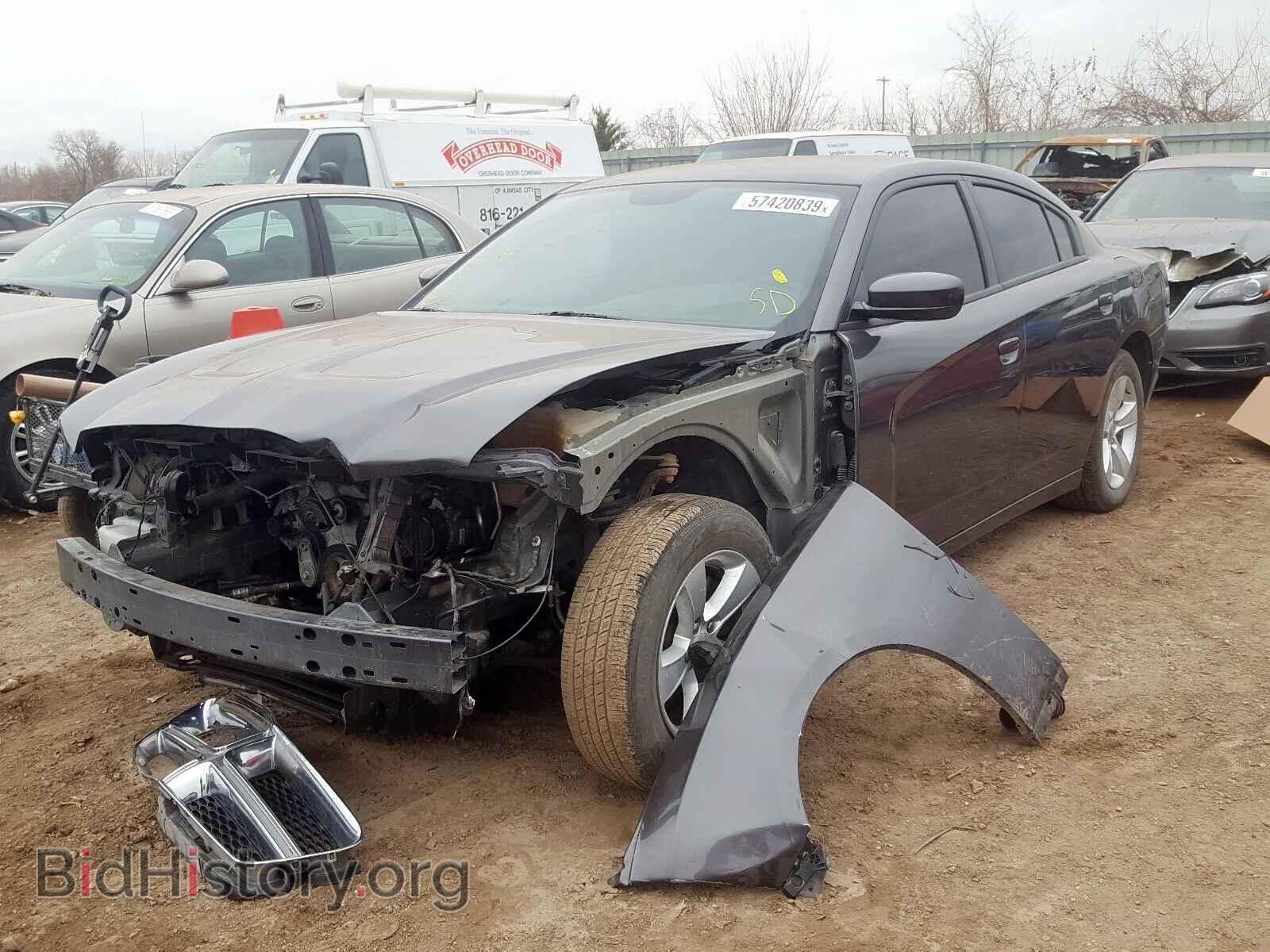 2014 DODGE CHARGER - VIN: 2C3CDXBG5EH325867 - Фото 2