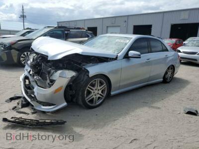 2010 Mercedes-Benz E-CLASS 550, серебристый — VIN WDDHF7CB2AA165475, Copart