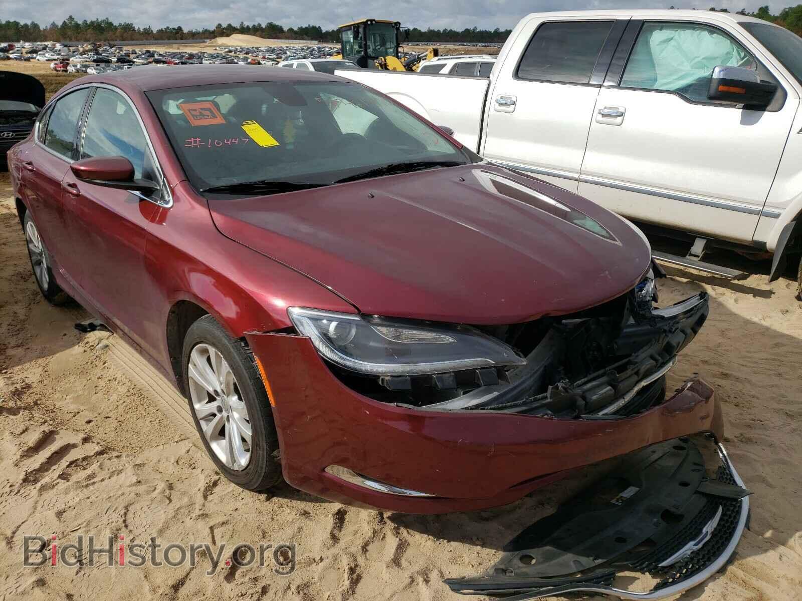 Фотография 1C3CCCAB8GN105697 - CHRYSLER 200 2016
