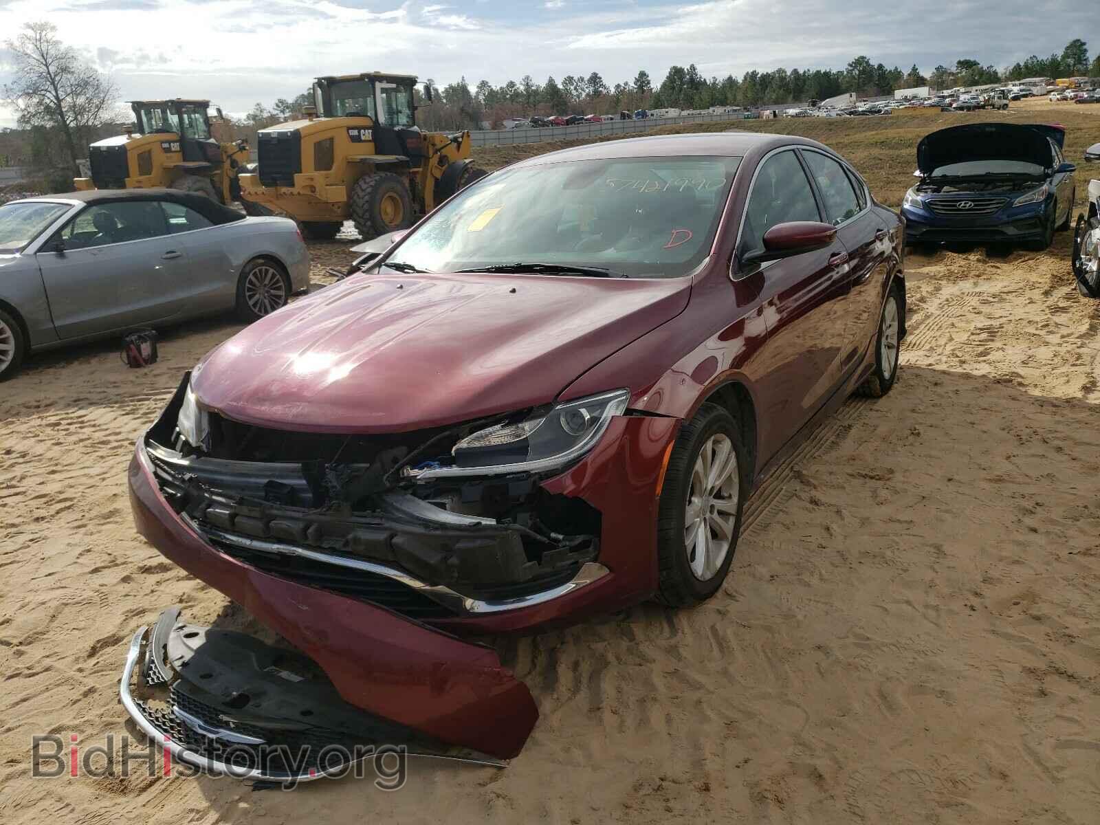 2016 CHRYSLER 200 - VIN: 1C3CCCAB8GN105697 - Фото 2