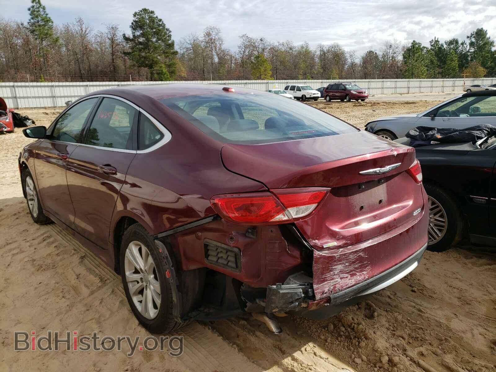 2016 CHRYSLER 200 - VIN: 1C3CCCAB8GN105697 - Фото 3