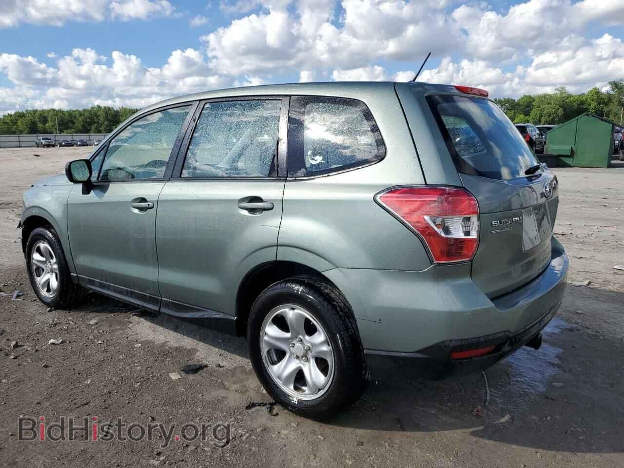2014 SUBARU FORESTER - VIN: JF2SJAAC5EH475299 - Фото 2