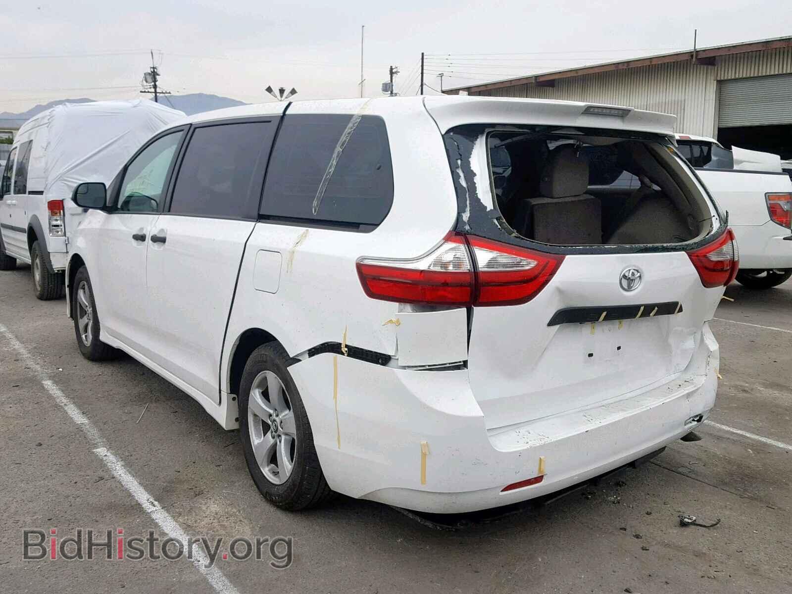 2018 TOYOTA SIENNA BAS - VIN: 5TDZZ3DC7JS907541 - Фото 3