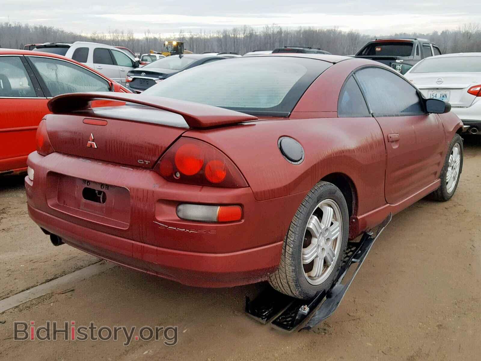 2000 MITSUBISHI ECLIPSE - VIN: 4A3AC84L4YE116960 - Фото 4