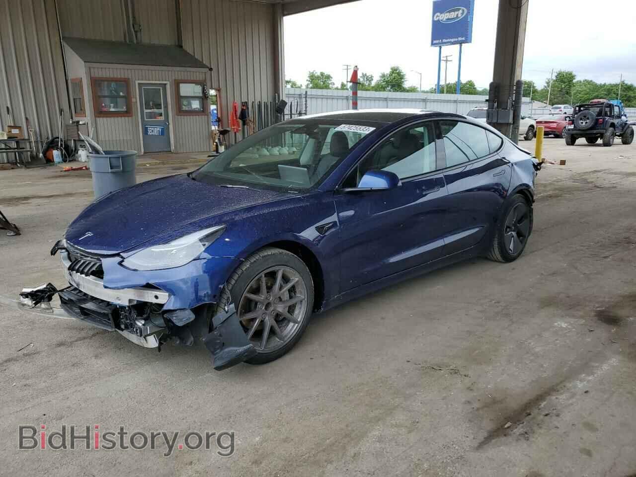 Photo 5YJ3E1EAXMF094191 - TESLA MODEL 3 2021