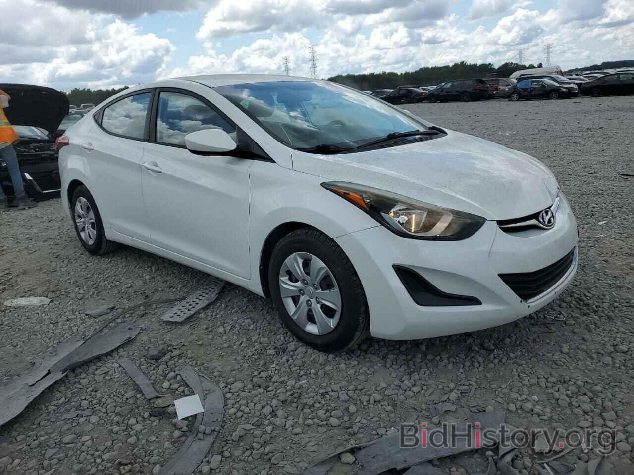 Photo 5NPDH4AE7GH742436 - HYUNDAI ELANTRA 2016