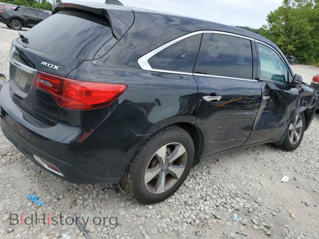2014 ACURA MDX - VIN: 5FRYD3H22EB001091 - Фото 3