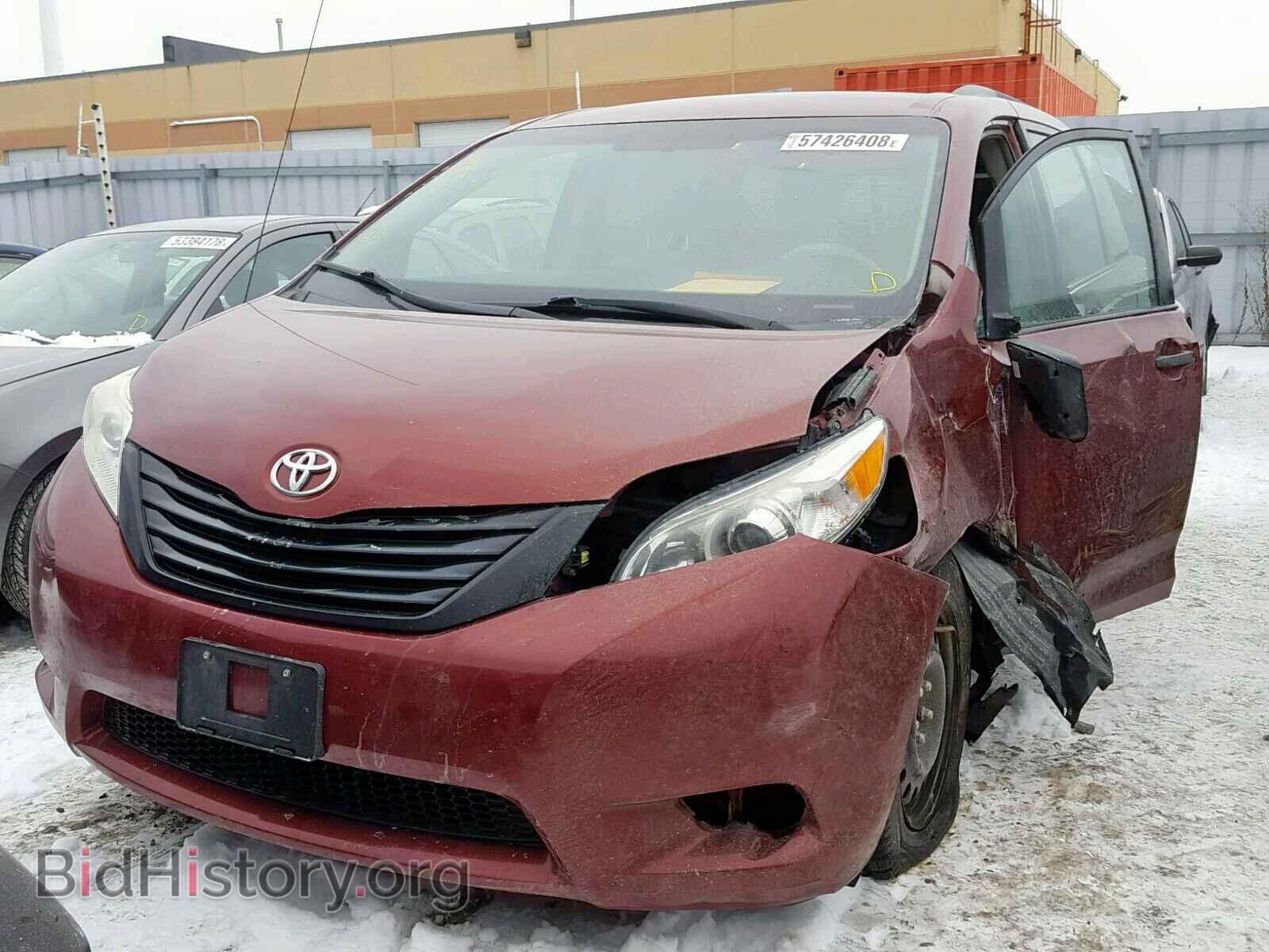 2011 TOYOTA SIENNA BAS - VIN: 5TDZK3DCXBS171118 - Photo 2