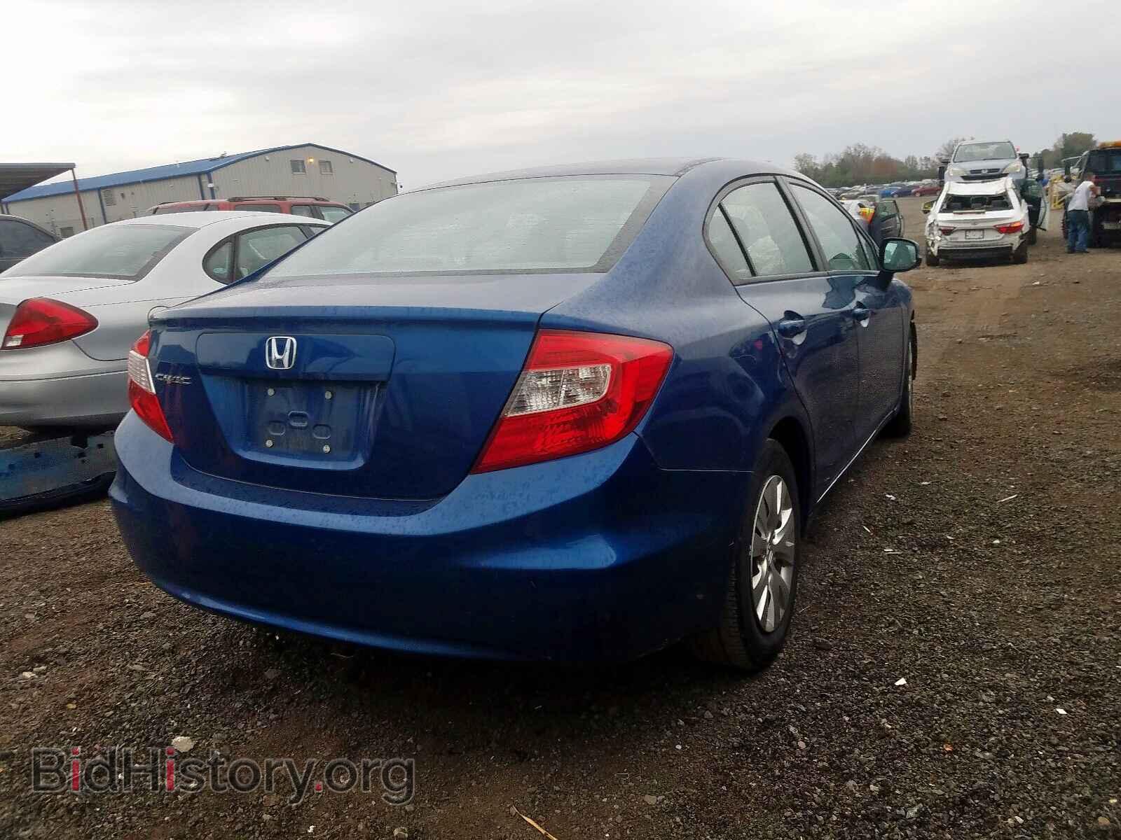 2012 HONDA CIVIC LX - VIN: 19XFB2F58CE361748 - Фото 4