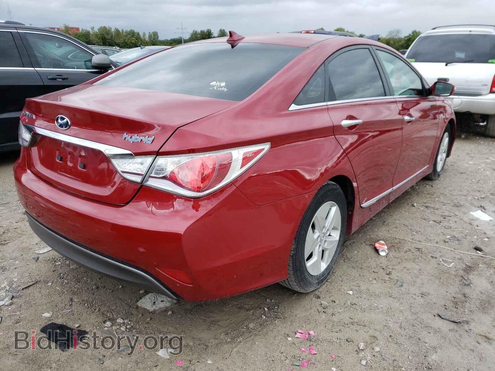 2012 HYUNDAI SONATA - VIN: KMHEC4A48CA059121 - Photo 4