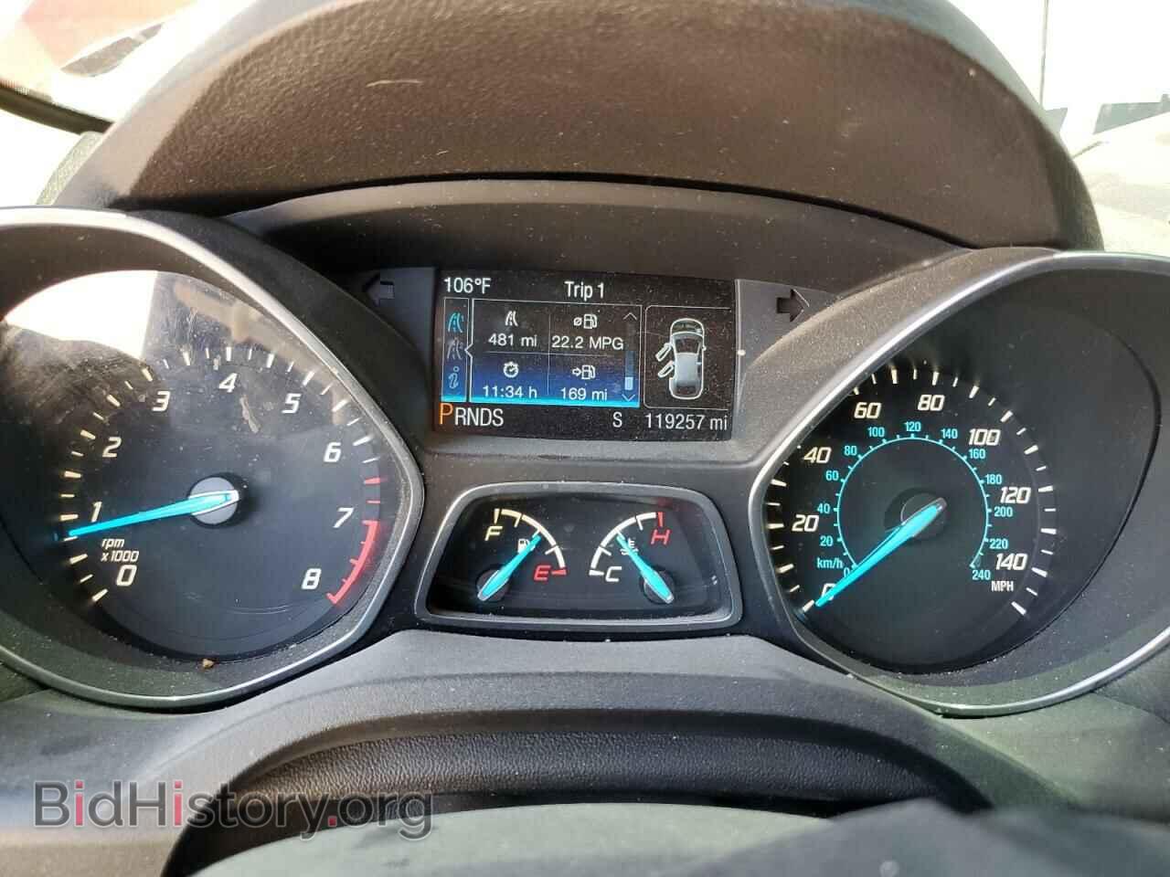 2014 FORD ESCAPE - VIN: 1FMCU9J94EUB42916 - Фото 9