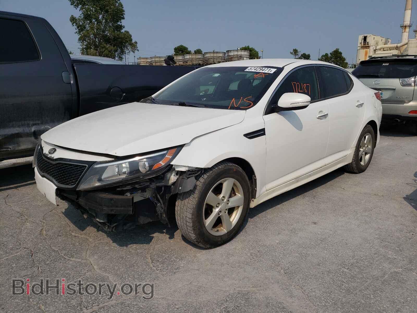 2015 KIA OPTIMA - VIN: KNAGM4A75F5550437 - Фото 2